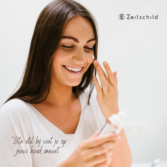 Zeitschild skincare, Jouw schild tegen de tijd.