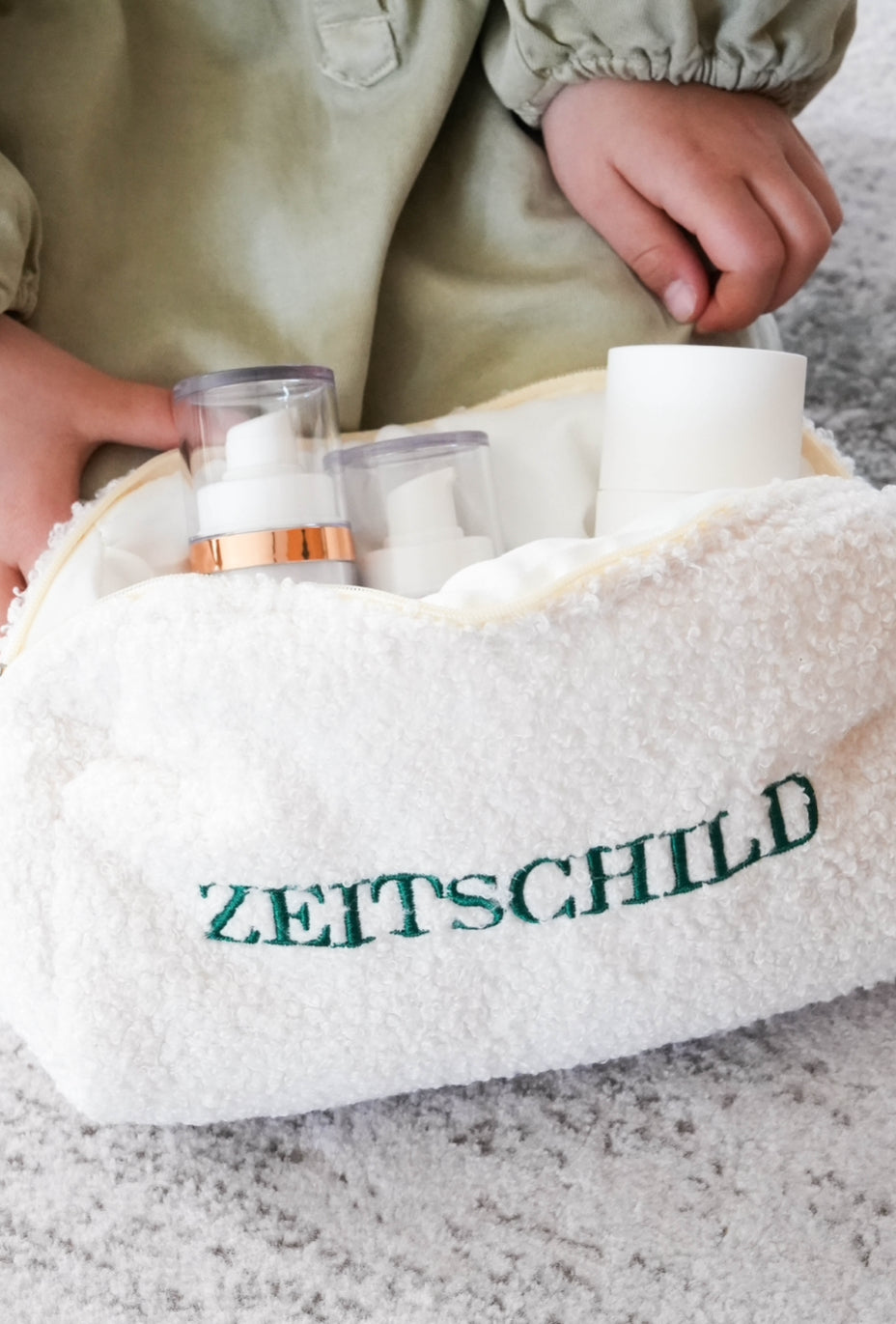 Gratis teddy toilettasje